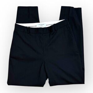 MM LaFleur The Smith Straight Trouser - Washable Wool Twill Pants Black